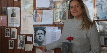 Familiars de milicians i brigadistes internacionals omplen d’emoció l’homenatge al Memorial de les Camposines