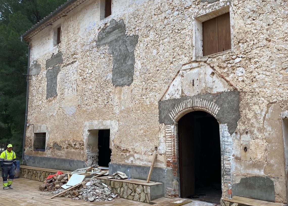Gandesa inicia les obres del Centre d’Interpretació de la Natura de la Fontcalda