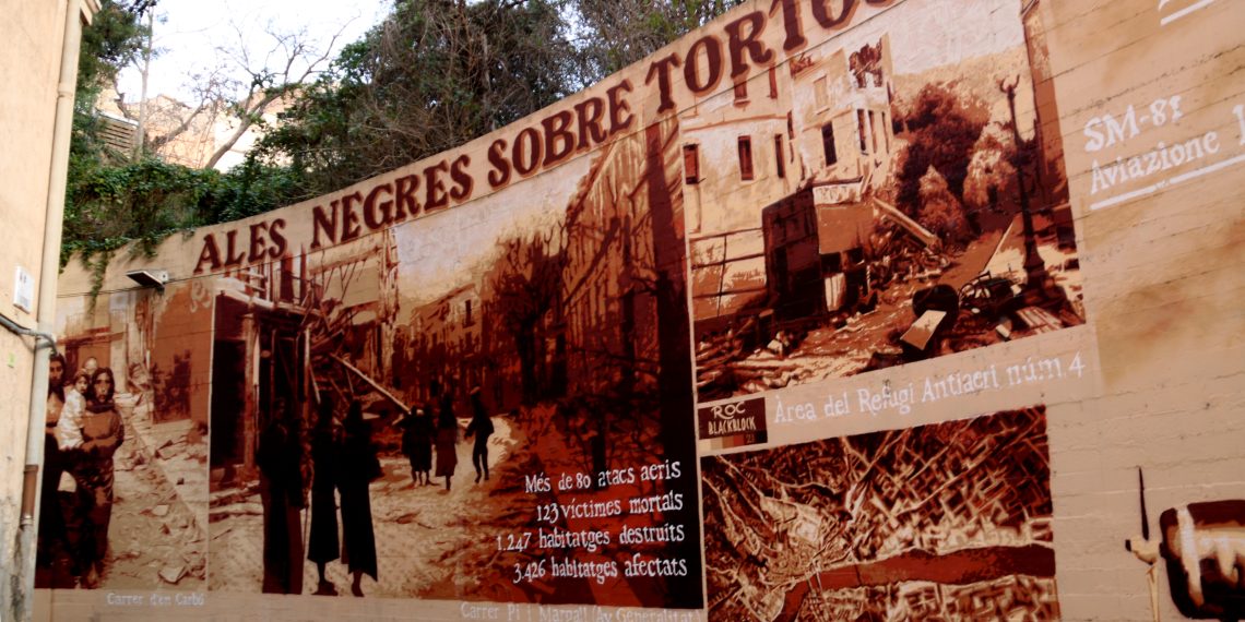 El refugi antiaeri de Tortosa incorpora elements interpretatius per mostrar l’impacte i l’angoixa dels bombardejos