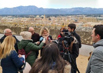 Tortosa habilita un nou mirador al barri de Santa Clara, al costat de la muralla medieval