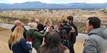 Tortosa habilita un nou mirador al barri de Santa Clara, al costat de la muralla medieval