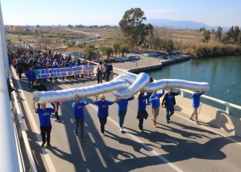 Clam de la PDE al cor del Delta per reclamar més aigua i sediments al tram final de l’Ebre