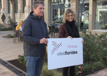 Tortosa aconsegueix el distintiu de Vila Florida per projectes com el carrer Cervantes