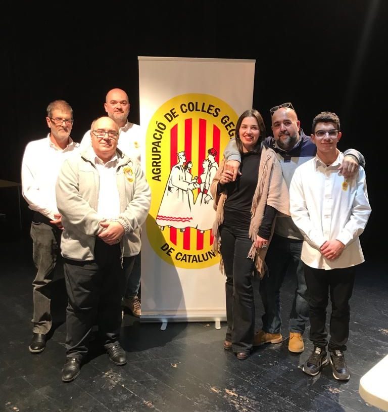 L’ebrenc Miquel Audí, nou president de l’Agrupació de Colles Geganteres de Catalunya