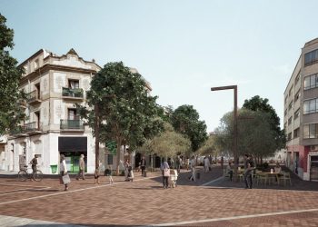 Així és la reforma de la Rambla Catalunya de Tortosa per guanyar una plaça a Ferreries