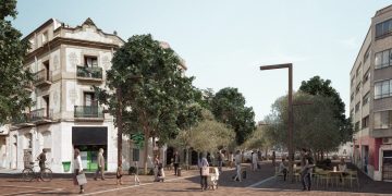 Així és la reforma de la Rambla Catalunya de Tortosa per guanyar una plaça a Ferreries