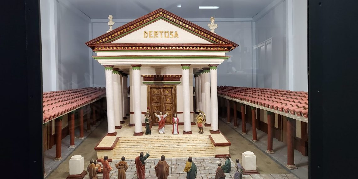 La Dertosa romana i els altres diorames de la Passió que es podran veure a Tortosa