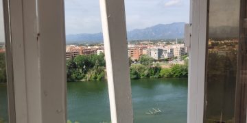 Així es pot contemplar la ciutat de Tortosa des de la ‘nòria’ gegant d’Expoebre 2023