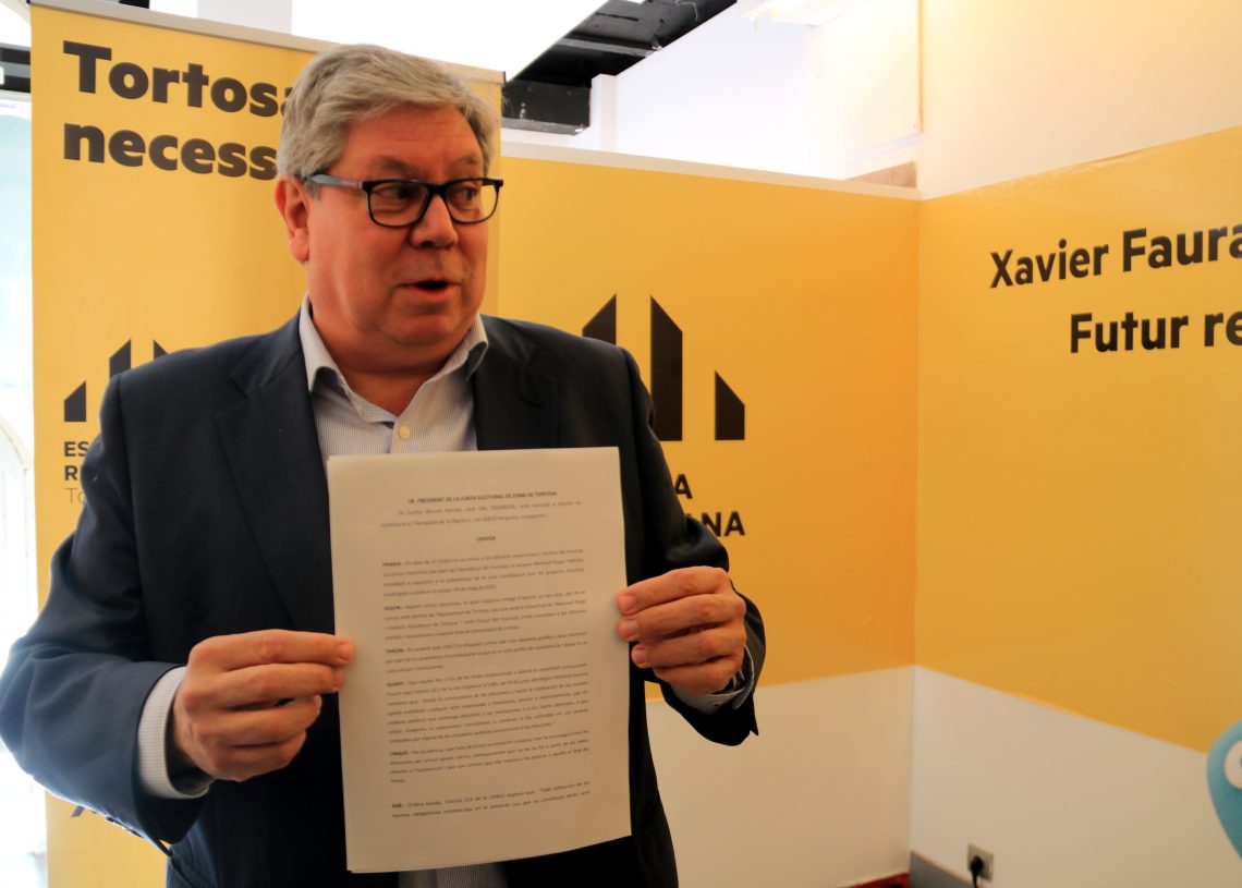 ERC denuncia l’ús del correu de l’alcaldessa per convidar a actes de Junts per Tortosa