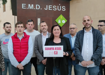 Marga Abelló, candidata de la coalició entre Movem i el PSC a Jesús