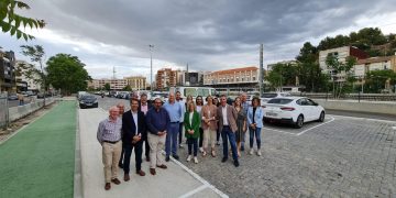 Roigé promet 500 places més d’aparcament el dia que s’obre el nou pàrquing del centre