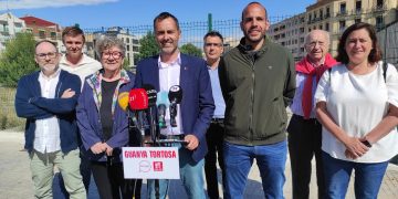 Jordan i Grau reivindiquen la feina de comuns i socialistes per la millora dels serveis ferroviaris a Tortosa