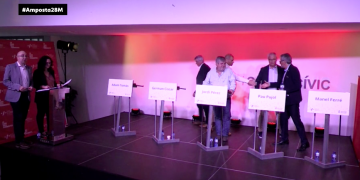 El moment més tens del debat d’Amposta: la ‘cobra’ de Manel Ferré a Pau Pujol