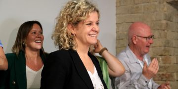 Roigé reivindica un resultat històric de Junts per Tortosa, entre crits ‘d’alcaldessa’