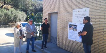 El Consell Comarcal del Baix Ebre estrena la reforma de la depuradora de Tivenys