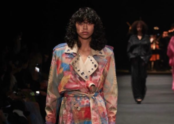 Alanis Huanay, una model tortosina a la passarel·la de la Fashion Week de Milà