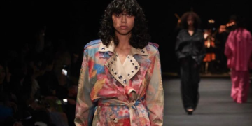 Alanis Huanay, una model tortosina a la passarel·la de la Fashion Week de Milà