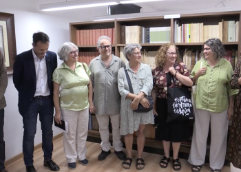 La família de Jesús Massip cedeix el seu fons bibliogràfic al Col·legi d’Advocats i Advocades de Tortosa