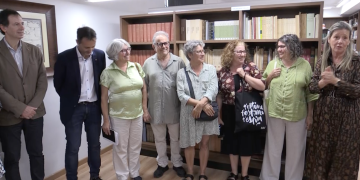 La família de Jesús Massip cedeix el seu fons bibliogràfic al Col·legi d’Advocats i Advocades de Tortosa