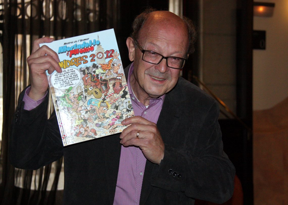 Mor Francisco Ibáñez, pare de Mortadel·lo i Filemó