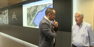 La fibra òptica permet evitar un nou trencament de la canonada del CAT a l’Ametlla de Mar