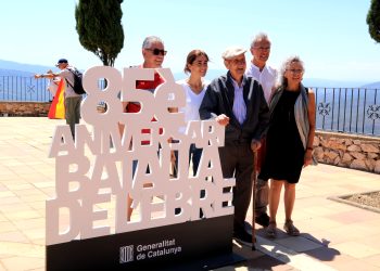 La Cota 705 de Pàndols recorda els 85 anys de l’inici de la Batalla de l’Ebre