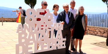 La Cota 705 de Pàndols recorda els 85 anys de l’inici de la Batalla de l’Ebre