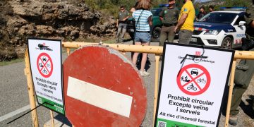 Tancat l’accés al massís del Port i a la serra Cardó-Boix per minimitzar el risc d’incendi