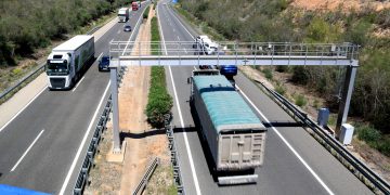 El radar de l’AP-7 a Amposta, el que més va multar a Catalunya durant tot el 2022