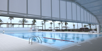 La Ràpita tanca la piscina municipal tres mesos després de les obres de la coberta
