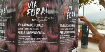 ’15 anys de Marxa de Torxes per la Independència, VIA FORA!’, per Guillem Argelich