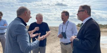 L’Estat es compromet a fer actuacions per reparar els danys dels temporals a l’Ampolla