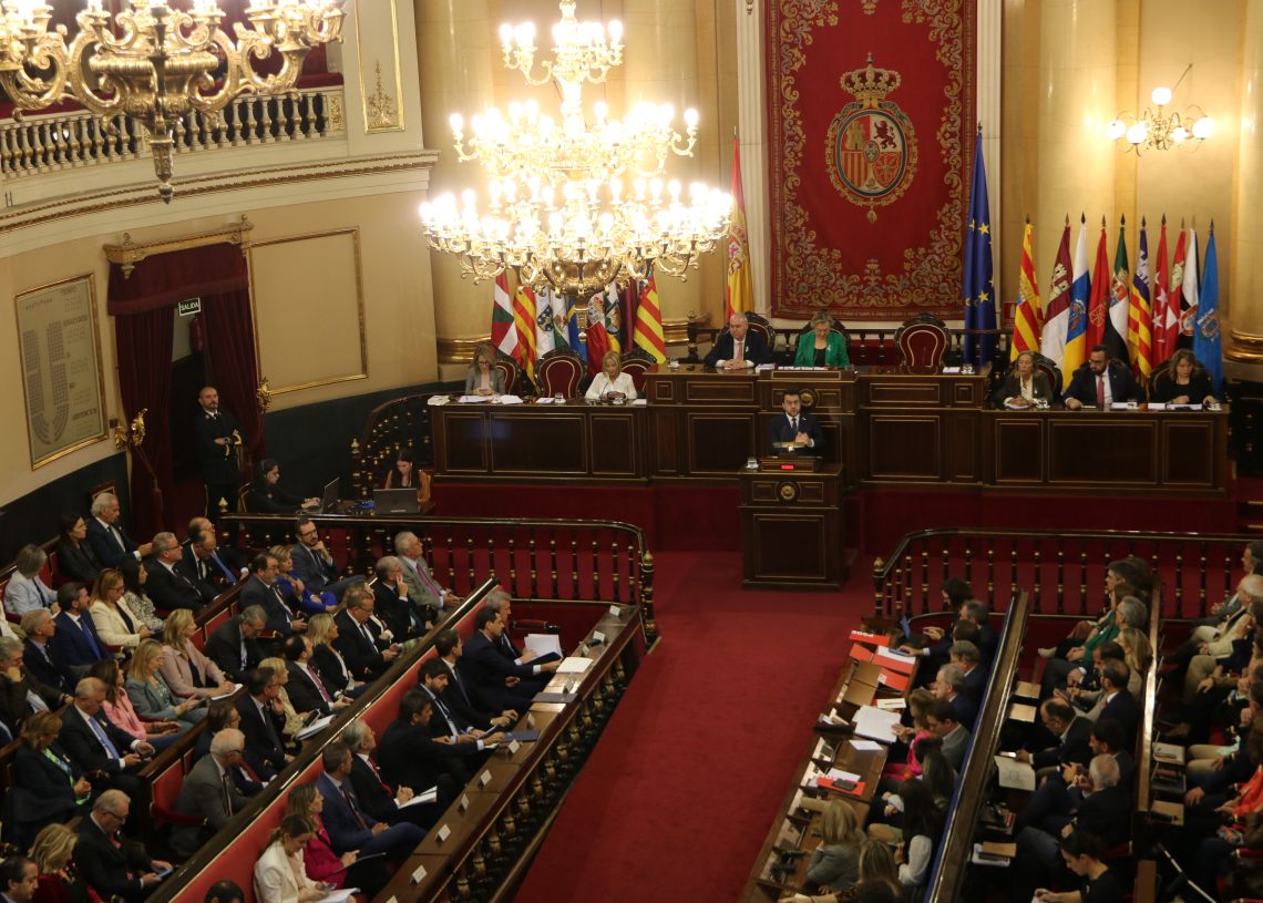 El discurs del president Aragonès al Senat