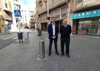 Les noves pilones automàtiques del nucli antic de Tortosa, a punt per funcionar