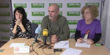 La USTEC de l’Ebre suspèn l’inici de curs i adverteix de la fuga de docents a la privada