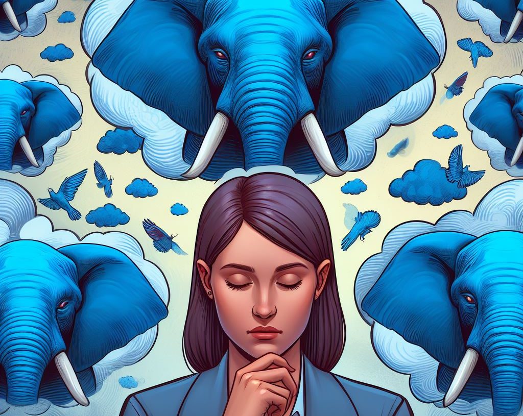 No pensis en un elefant blau