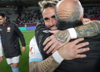 ‘Mos ho mereixem!’, el crit d’Aleix Garcia per la victòria del Girona davant del Barça