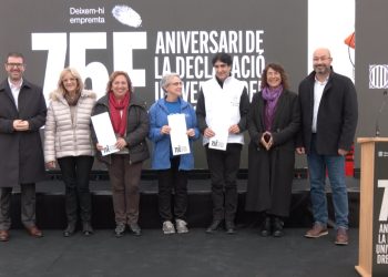 El Govern reconeix la PDE, Amigues i Amics de la Unesco de Tortosa i Provocant la Pau per defensar els Drets Humans