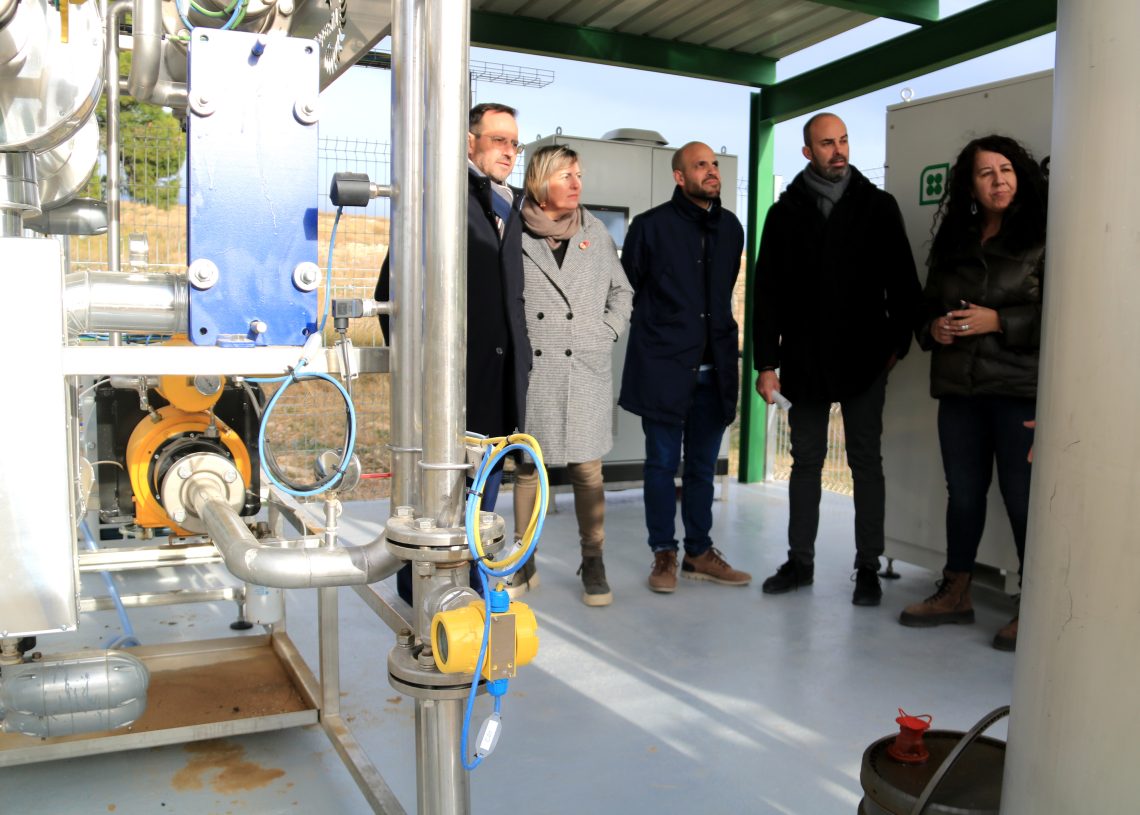 L’abocador del Mas de Barberans genera energia amb biogàs fet de metà per a la planta de lixiviats