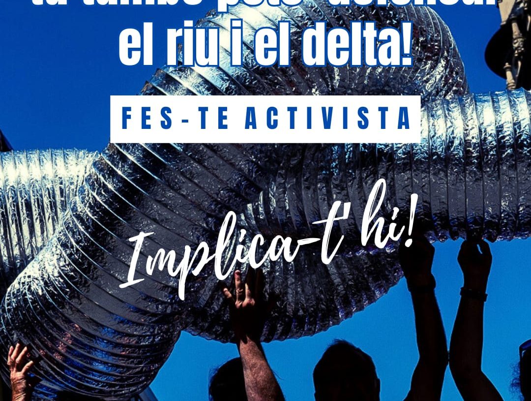 La PDE llença una campanya per captar nous activistes en defensa de l’Ebre i el Delta
