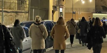 Una vintena de dones participen en la primera marxa a Tortosa per identificar racons insegurs