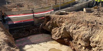 Reparada la canonada principal de Tortosa, trencada per les obres d’ampliació de l’HTVC