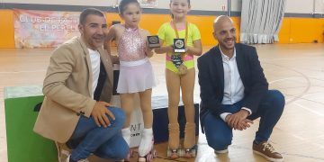 La bonica història de dos petites patinadores als Jocs Esportius del Baix Ebre