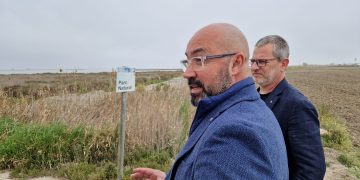 Acció Climàtica acaba les obres de les guardes de les basses Delta, per evitar l’entrada d’aigua del mar als arrossars