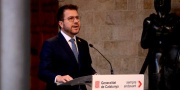 Així va ser l’anunci d’Aragonès per avançar les eleccions catalanes per al 12 de maig, després del bloqueig dels pressupostos