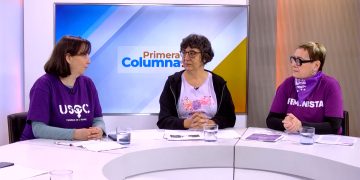 UGT, CCOO i USOC es mobilitzen pel 8-M a Tortosa per reclamar més corresponsabilitat a les famílies i a la feina