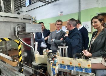 Així ha sigut l’acte electoral de Feijóo i Fernández (PP) a Olis Faiges de Tortosa