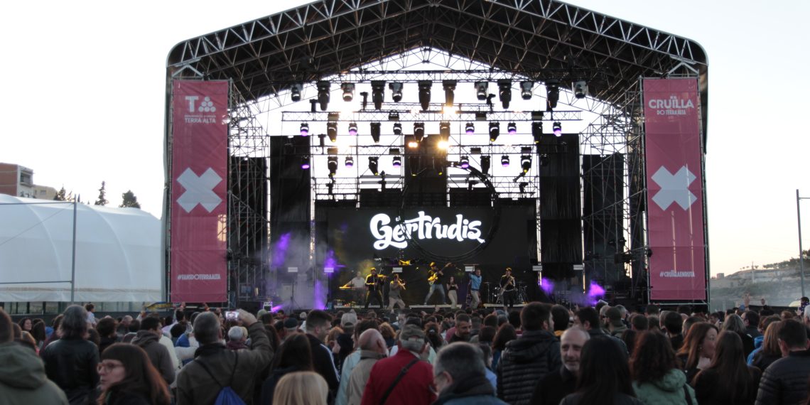 Les millors imatges del festival Cruïlla DO Terra Alta, amb totes les entrades venudes per a Gertrudis i Oques Grasses