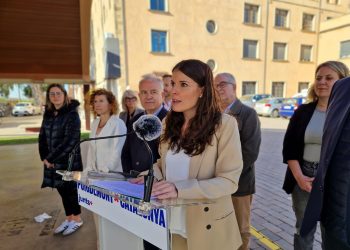 Mònica Sales comença la precampanya de Junts pel 12-M des de la Pèrgola de Jesús