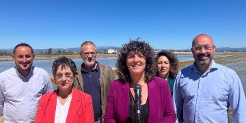 Jordà fa campanya al costat de Salvadó defensant l’acció d’ERC per salvar el Delta